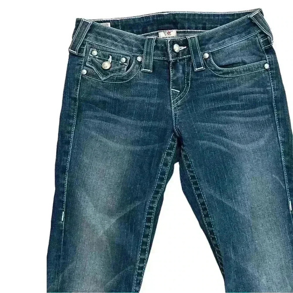 True Religion Y2K Pearl Joey Flare Jeans - Picture 5 of 8